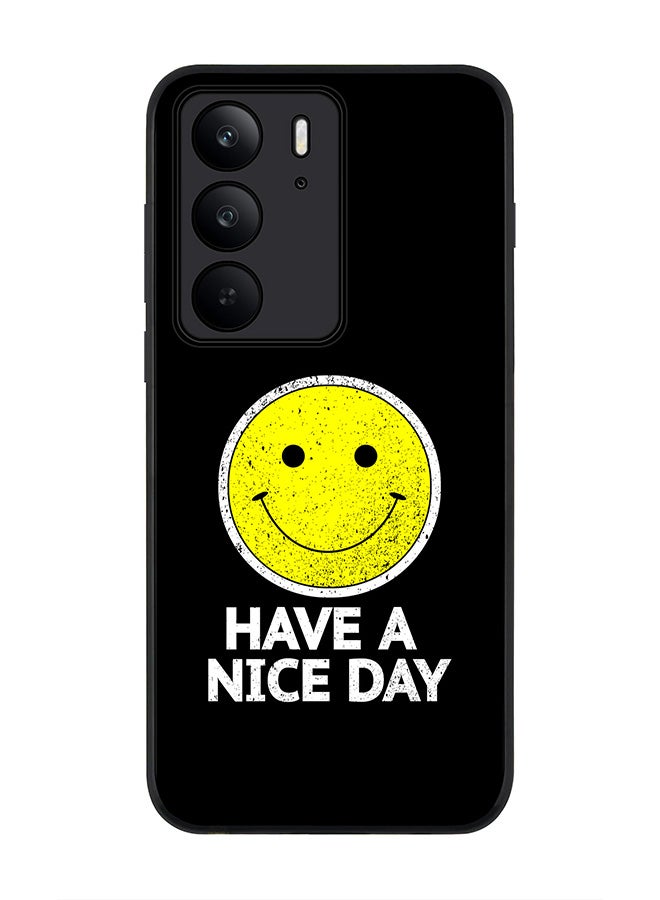 For Realme C75x / C75 4G Case,Slim fit Camera Protection, Shockproof Thin Phone cover  - Have a nice day